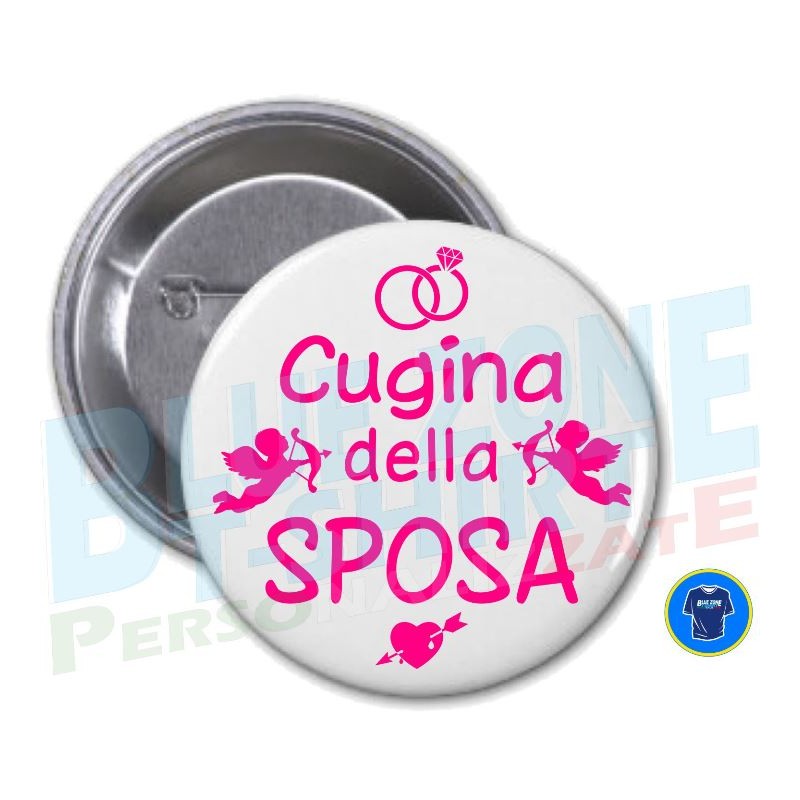 SPILLE - Addio al nubilato - Gadget - Pins bride